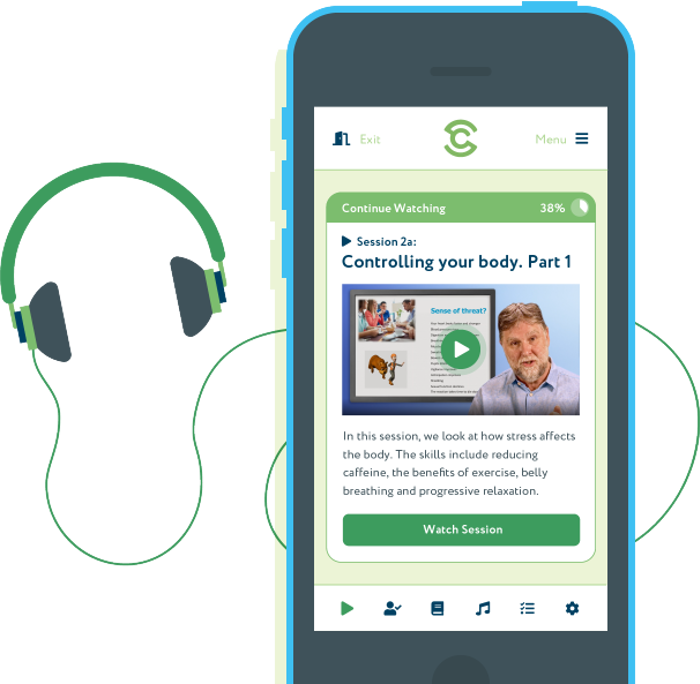 Phone With Headphones